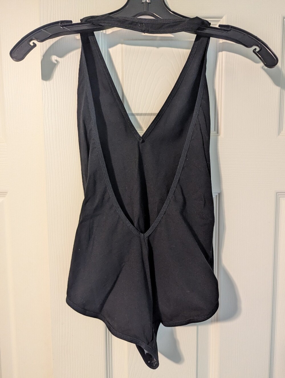 NWOT American Apparel Halter Bodysuit, Black, M